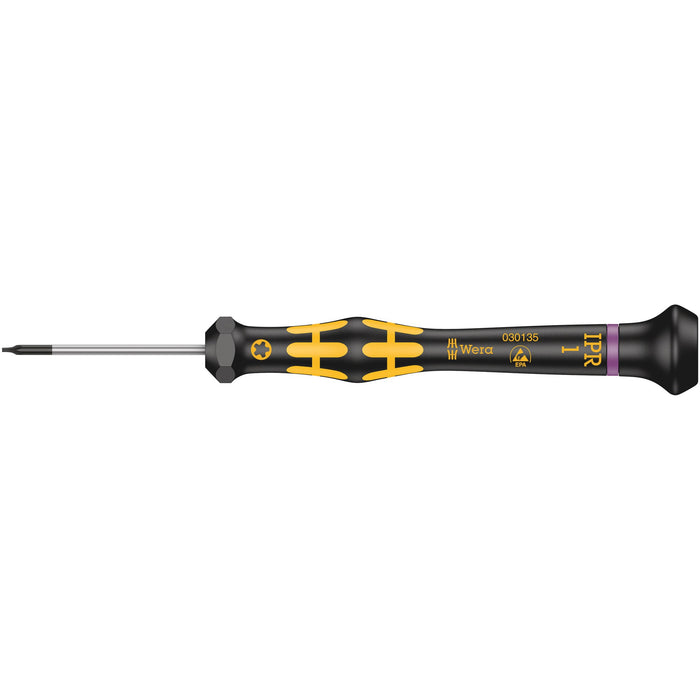Wera 1567 IPR TORX PLUS® ESD Kraftform Micro screwdriver, 1 IPR x 40 mm