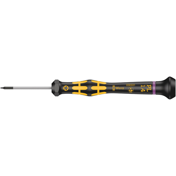 Wera 1573 Pentalobe ESD Kraftform Micro screwdriver, PL 1.4 x 40 mm