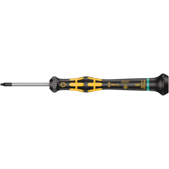 Wera 1567 TORX® HF ESD Kraftform Micro screwdriver with holding function for TORX®