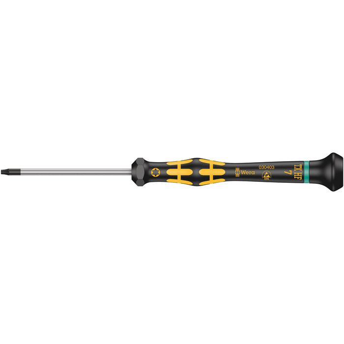 Wera 1567 TORX® HF ESD Kraftform Micro screwdriver with holding function for TORX®