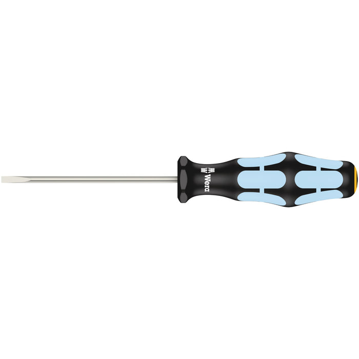 Wera 3335 Screwdriver for slotted screws, stainless, 0.5 x 3 x 80 mm