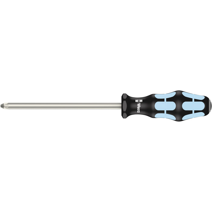 Wera 3355 PZ Screwdriver for Pozidriv screws, stainless, PZ 3 x 150 mm