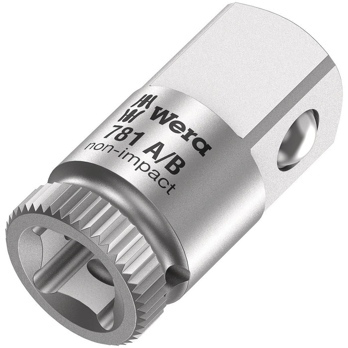 Wera 781 A 1/4" Connection parts, 781 A/B x 3/8 x 25.2 mm x 1/4"