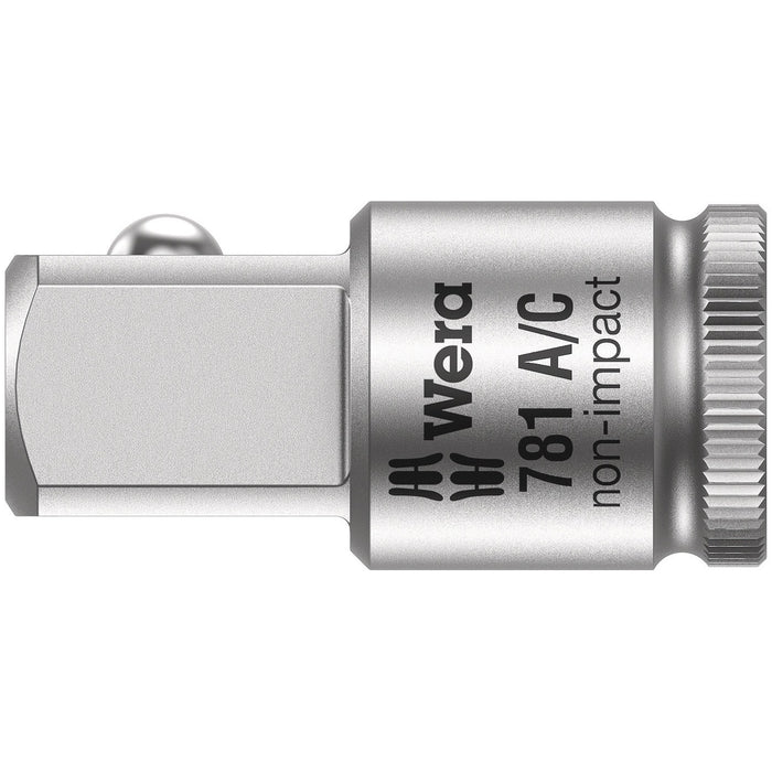 Wera 781 A 1/4" Connection parts, 781 A/C x 1/2 x 36 mm x 1/4"