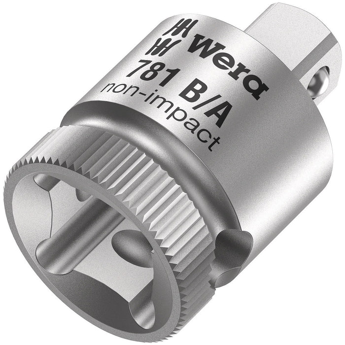 Wera 781 B 3/8" Connection parts, 781 B/A x 1/4 x 27 mm x 3/8"