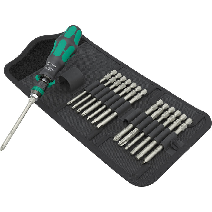 Wera Kraftform Kompakt 838 RA-R M Imperial Set 1, 15 pieces