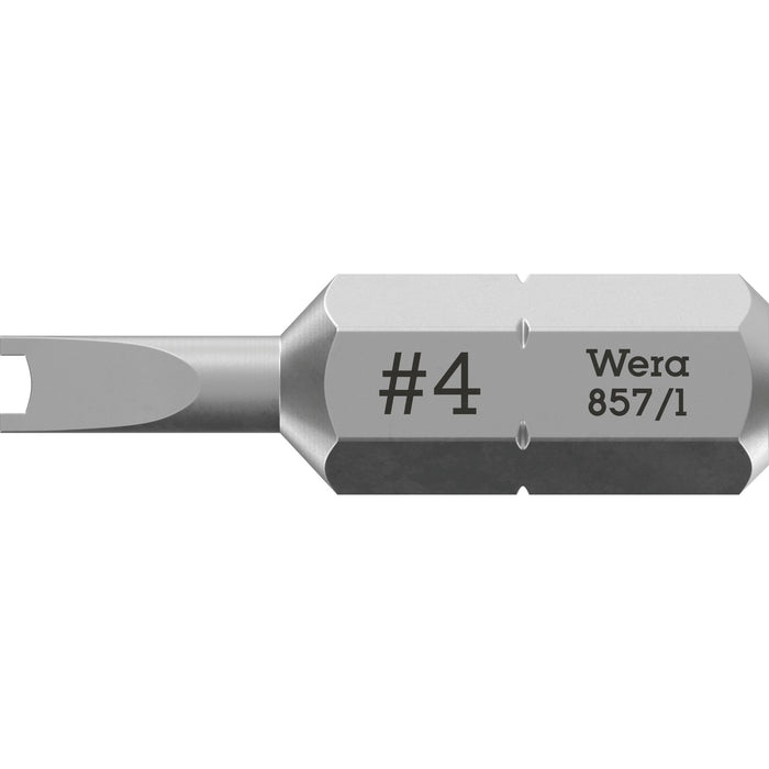 Wera 857/1 Z Spanner bits, 4 x 25 mm