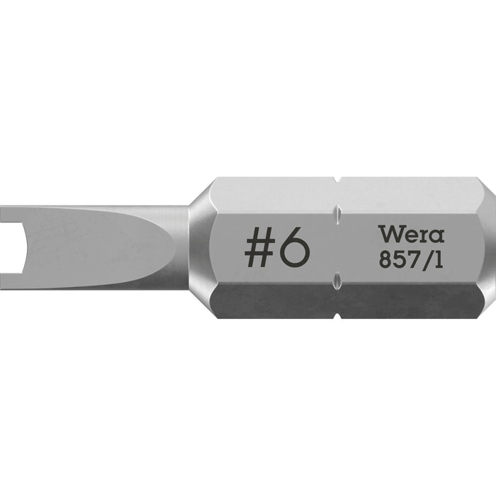 Wera 857/1 Z Spanner bits, 6 x 25 mm