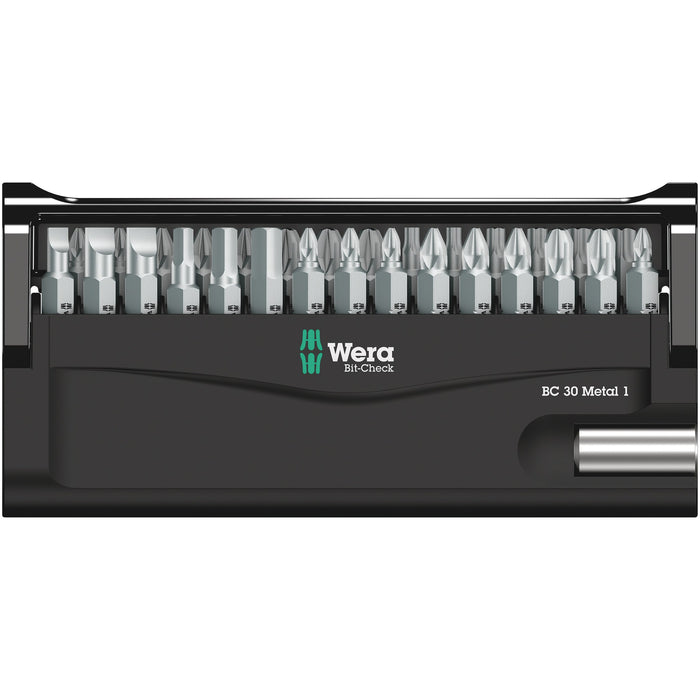 Wera Bit-Check 30 Metal 1, 30 pieces