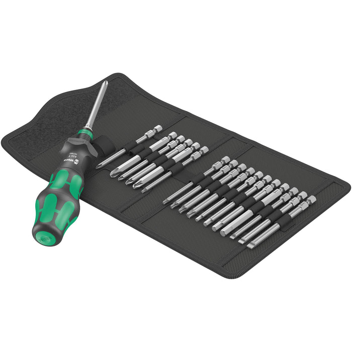 Wera Kraftform Kompakt Turbo 1, 19 pieces