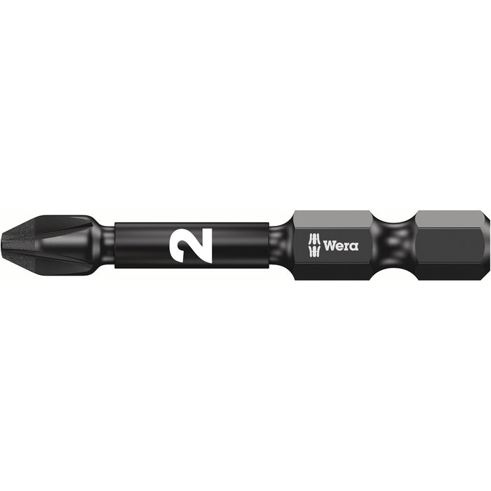 Wera 855/4 IMP DC PZ DIY Impaktor bits, PZ 2 x 50 mm, 5 pieces