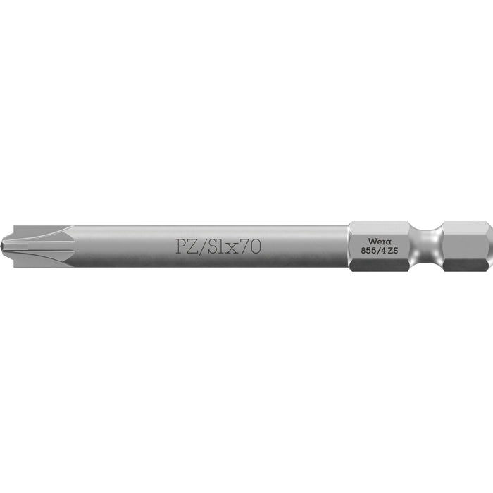 Wera 855/4 PZ/S PlusMinus bits, # 1 x 70 mm