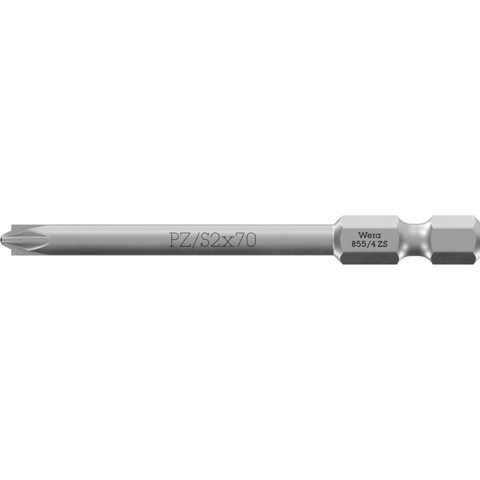 Wera 855/4 PZ/S PlusMinus bits, # 2 x 70 mm