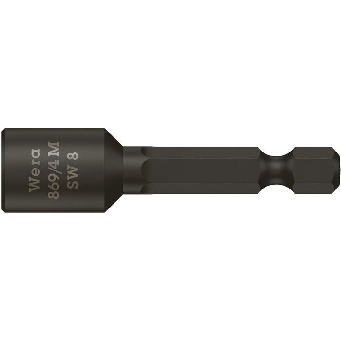 Wera 869/4 M Nutsetters, magnetic, 8 x 50 mm
