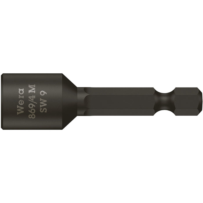 Wera 869/4 M Nutsetters, magnetic, 9 x 50 mm