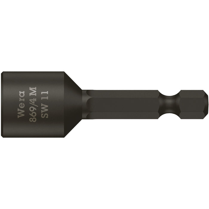 Wera 869/4 M Nutsetters, magnetic, 11 x 50 mm