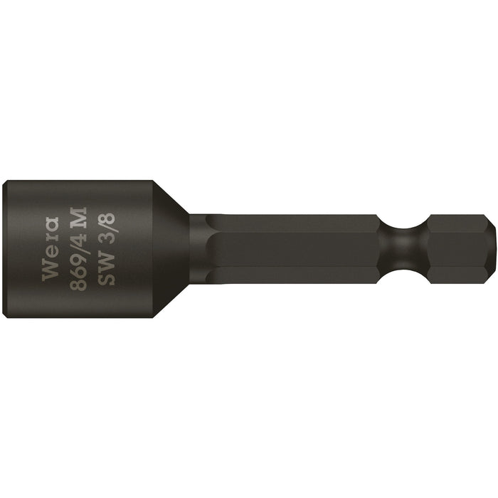 Wera 869/4 M Nutsetters, magnetic, 3/8" x 50 mm