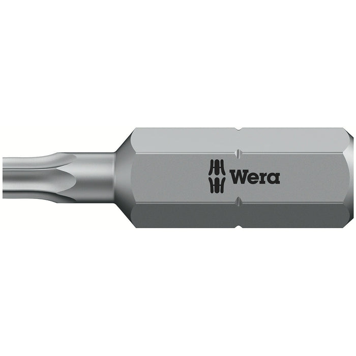 Wera 867/1 Z TORX® BO bits with bore hole, TX 9 x 25 mm