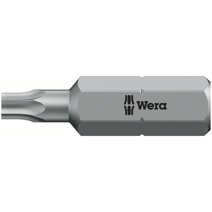 Wera 867/1 Z TORX® BO bits with bore hole, TX 10 x 25 mm