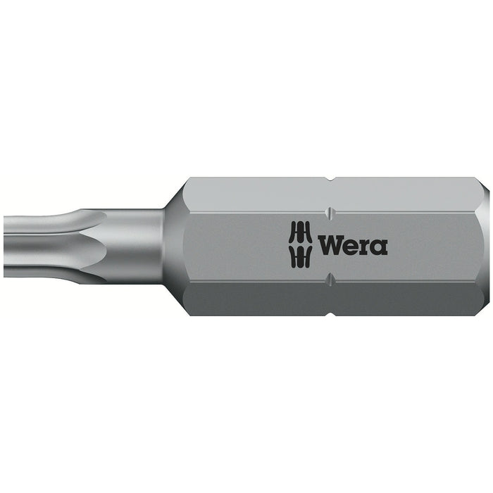 Wera 867/1 Z TORX® BO bits with bore hole, TX 15 x 25 mm