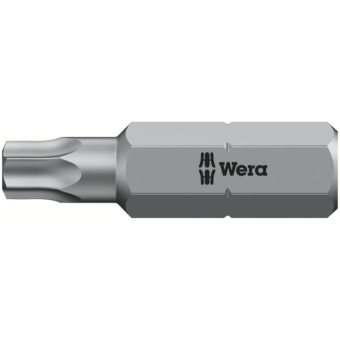 Wera 867/1 Z TORX® BO bits with bore hole, TX 25 x 25 mm