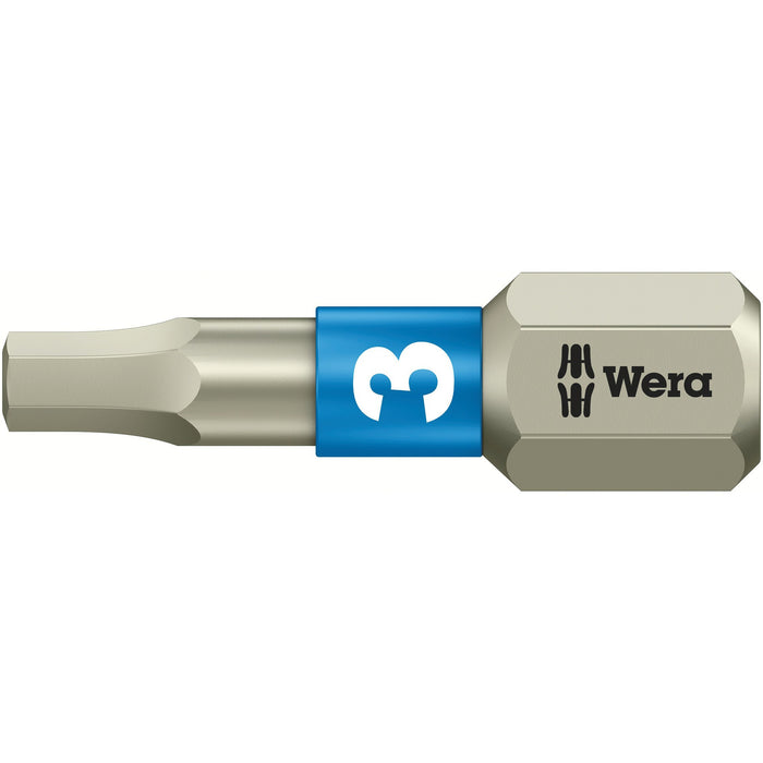 Wera 3840/1 TS bits, stainless, 3 x 25 mm
