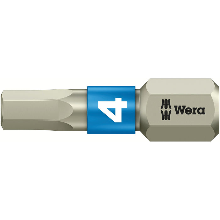 Wera 3840/1 TS bits, stainless, 4 x 25 mm