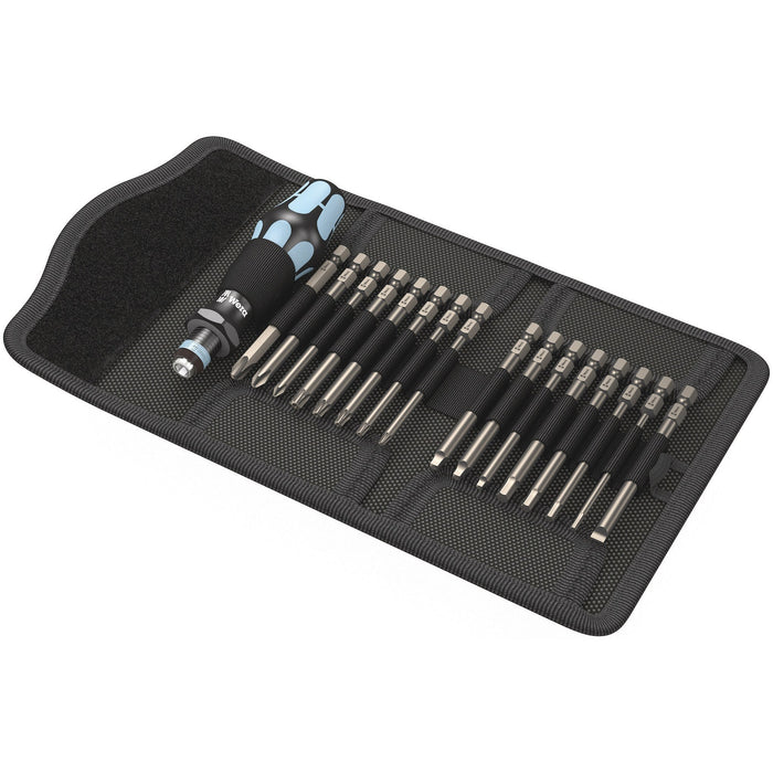 Wera Kraftform Kompakt 60, stainless, Imperial, 17 pieces