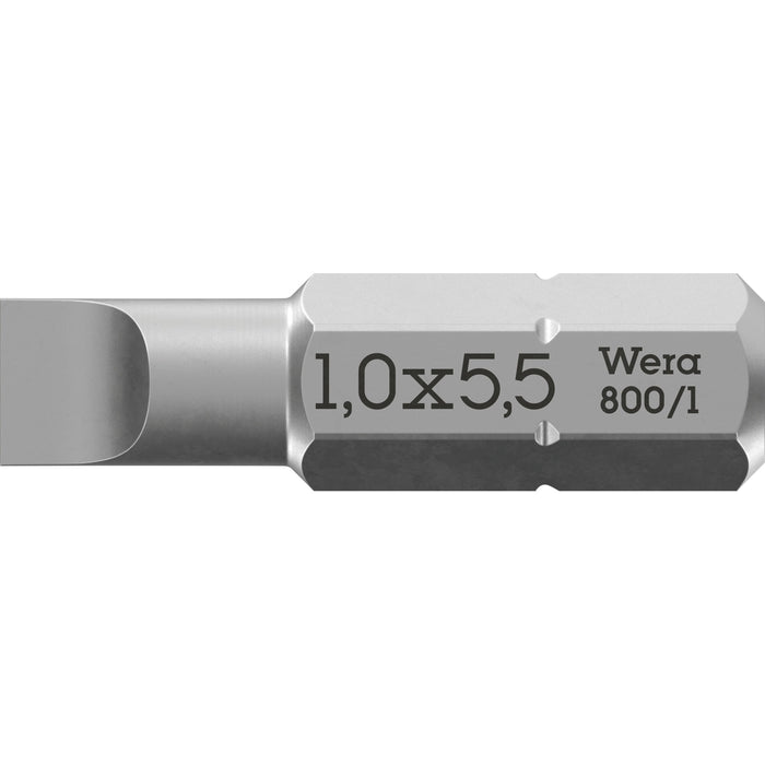 Wera 800/1 Z bits, 1 x 5.5 x 25 mm
