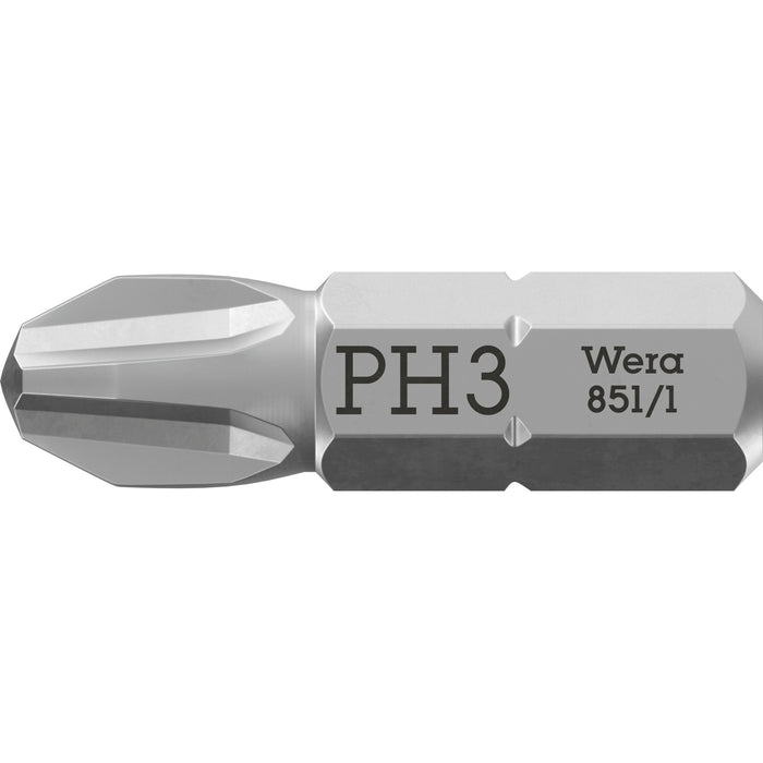 Wera 851/1 Z bits, PH 3 x 25 mm