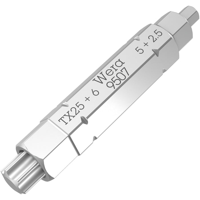 Wera 9507 SB 4-in-1 Bit 2, 2.5; 5; 6 x TX 25 x 37 mm