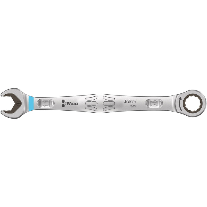 Wera 6000 Joker Ratcheting combination wrenches, 11 x 165 mm