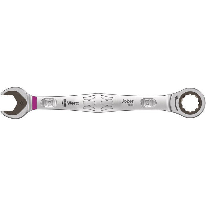 Wera 6000 Joker Ratcheting combination wrenches, 14 x 188 mm