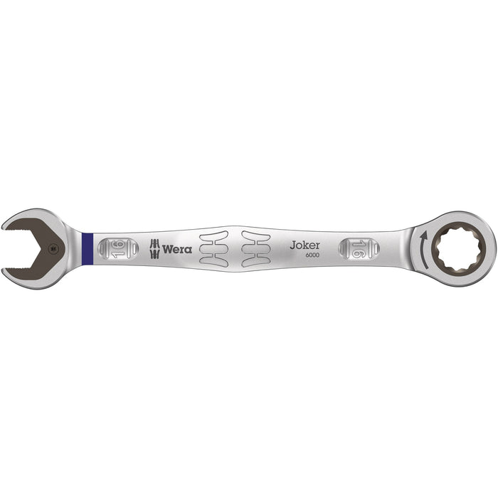 Wera 6000 Joker Ratcheting combination wrenches, 16 x 212 mm