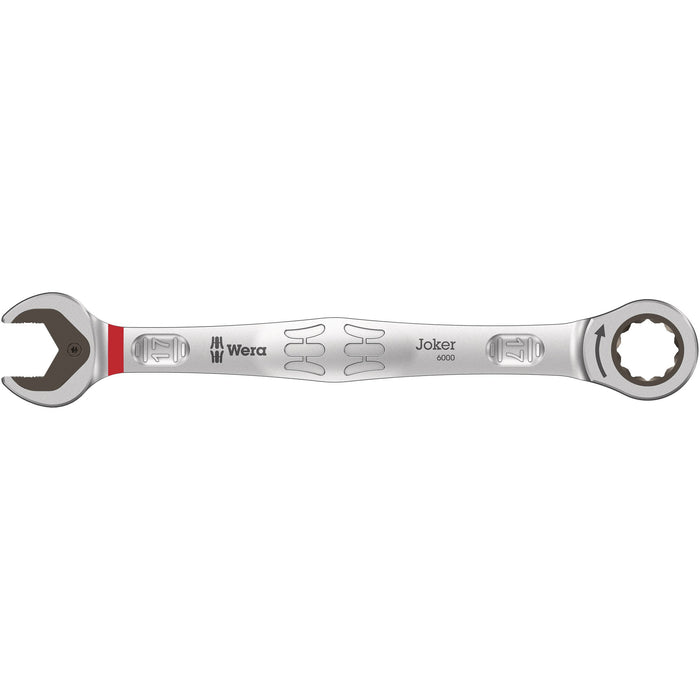 Wera 6000 Joker Ratcheting combination wrenches, 17 x 224 mm