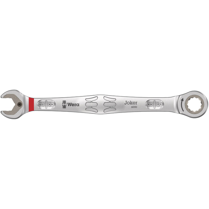 Wera 6000 Joker Ratcheting combination wrenches, Imperial, 3/8" x 159 mm