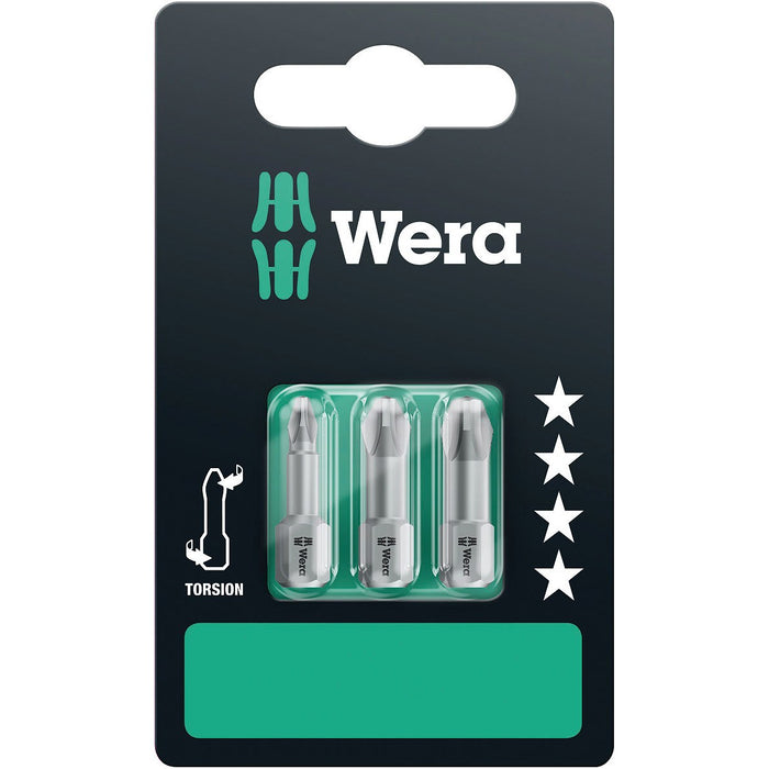 Wera 851/1 TZ SB bits, 3 pieces