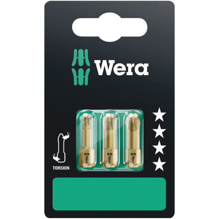 Wera 855/1 TH SB bits, PZ 1 x 25 mm, 2 pieces