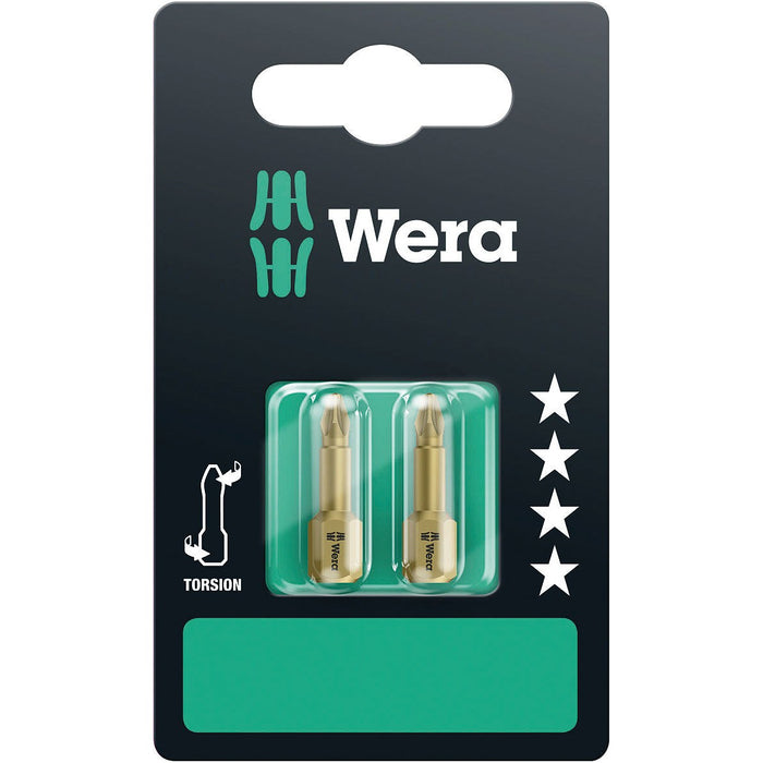 Wera 855/1 TH SB bits, PZ 1 x 25 mm, 2 pieces