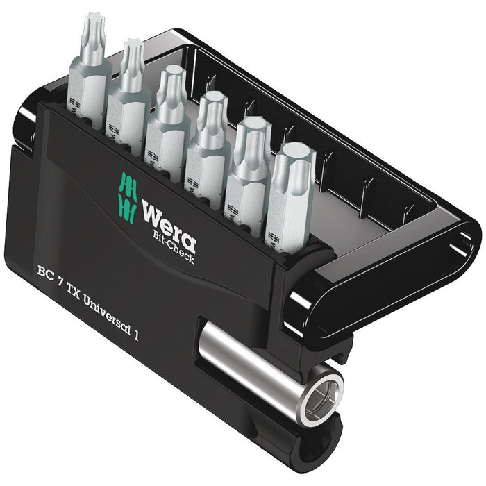 Wera Bit-Check 7 TX Universal 1 SB, 7 pieces