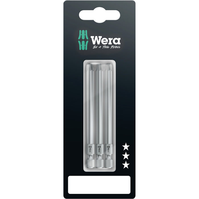 Wera 867/4 Z SB TORX® Bits, TX 25 x 89 mm, 3 pieces