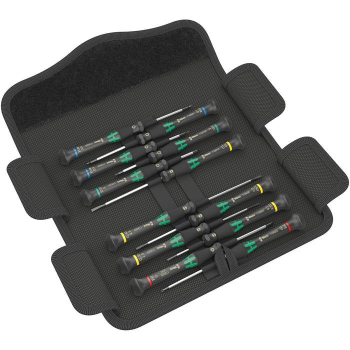 Wera Kraftform Micro 12 Universal 1 screwdriver set for electronic applications, 12