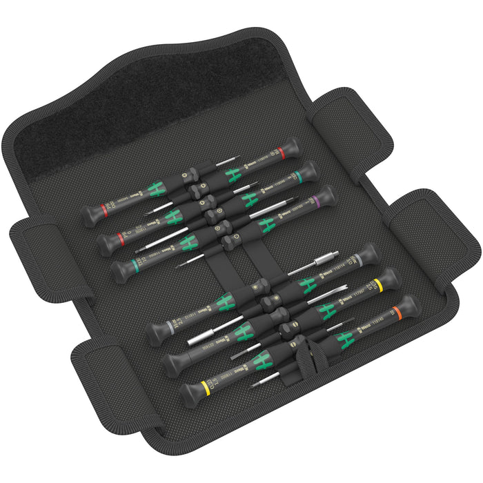 Wera Kraftform Micro 12 Electronics 1 Screwdriver set for electronic applications, 12