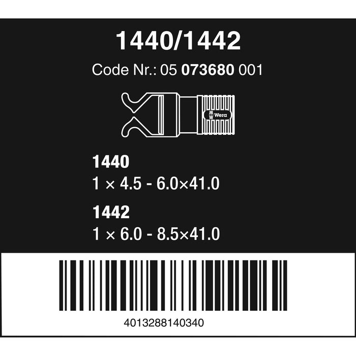 Wera 1440/1442 Screw gripper set, 2 pieces