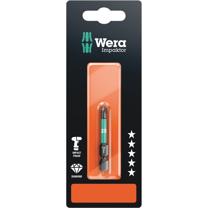 Wera 867/4 IMP DC SB Impaktor bits, TX 25 x 50 mm