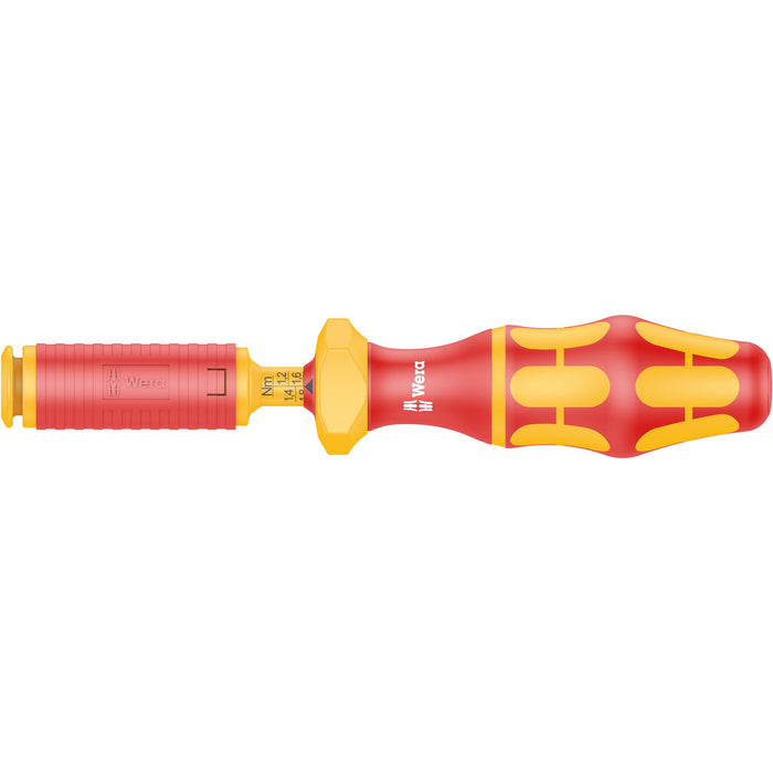 Wera Series 7400 VDE Kraftform adjustable torque handle (0.3-3.5 Nm), 7440 VDE x
