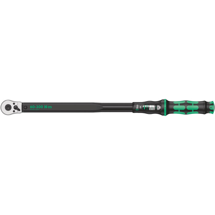 Wera Click-Torque C 4 torque wrench with reversible ratchet, 60-300 Nm, 1/2" x 60-300