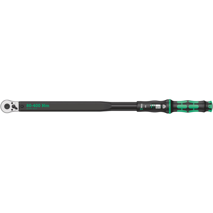 Wera Click-Torque C 5 torque wrench with reversible ratchet, 80-400 Nm, 1/2" x 80-400