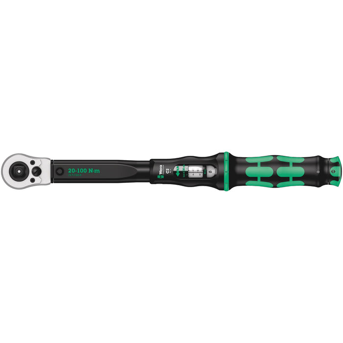 Wera Click-Torque C 2 Push R/L adjustable torque wrench for clockwise and anti-
