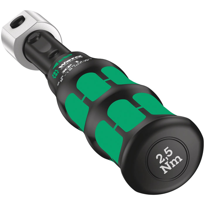 Wera Click-Torque XP 1 pre-set adjustable torque wrench for insert tools, 2.5-25 Nm, 2.5